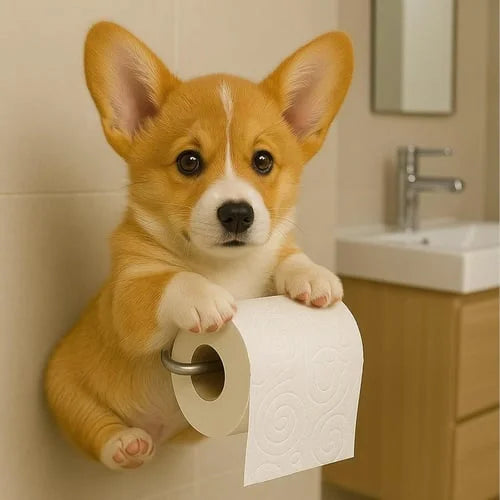 Dog Paper Holder