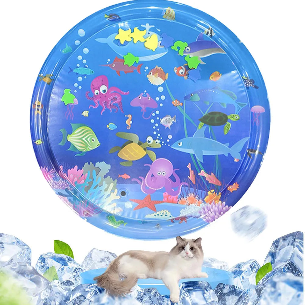 New Thickened Summer Pets Cooling Water Sensory Play Mat