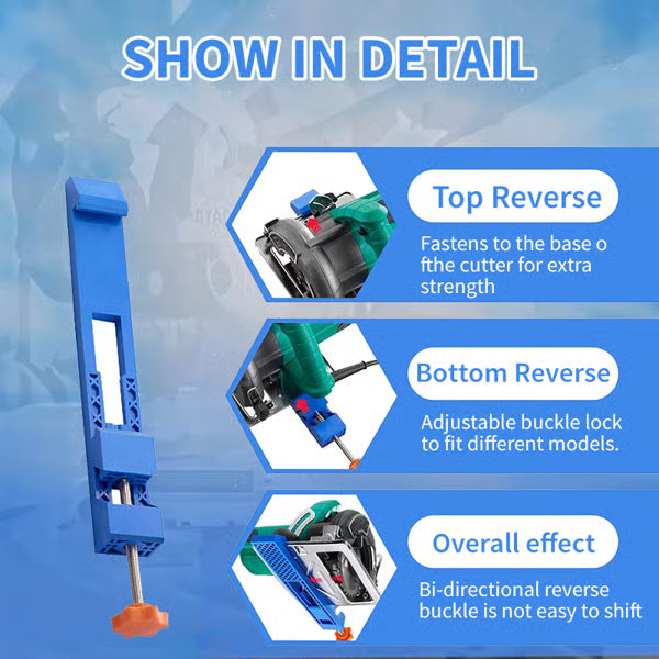 Adjustable Cutting Machine Base Guide