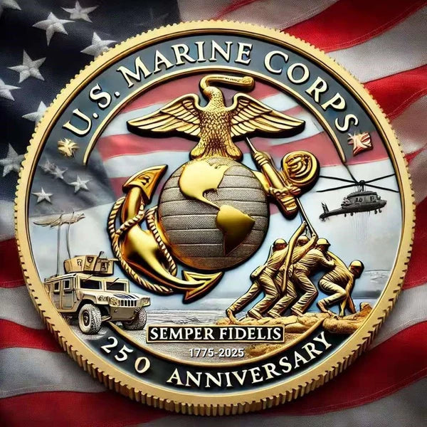 250th Anniversary U.S. Military Commemorative Coins
