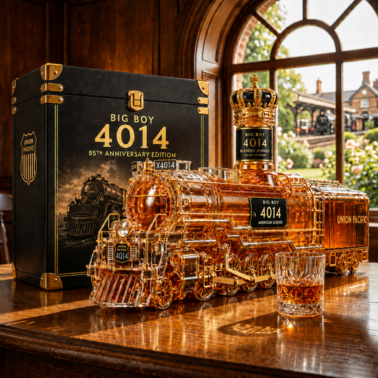 Big Boy 4014 85th Anniversary Whiskey Decanter