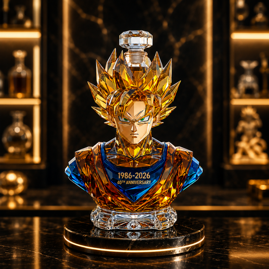 Goku 40th Anniversary Whiskey Bottle