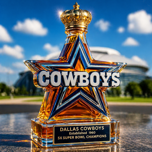 Dallas Cowboys Limited Edition Whiskey Bottle