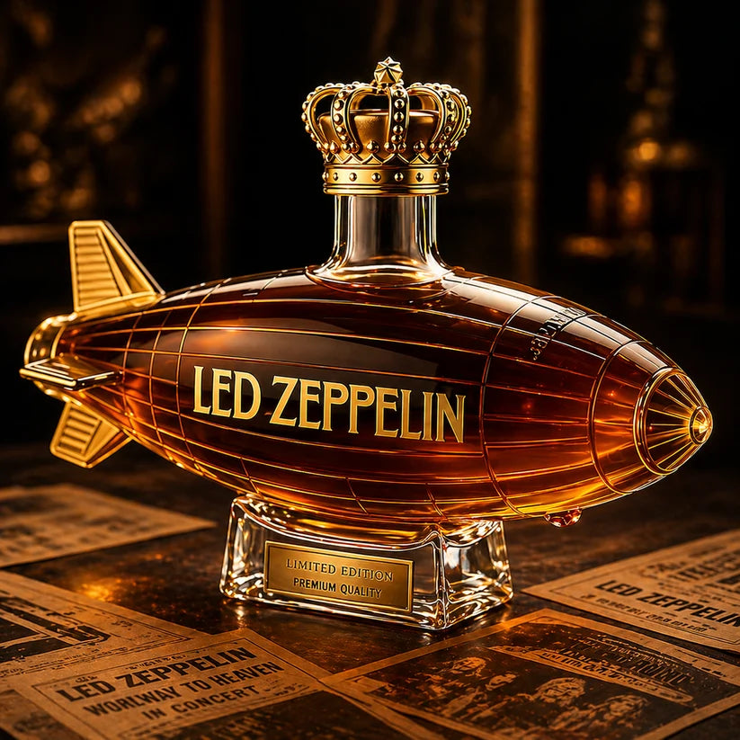 Led Zeppelin Whiskey Bottle
