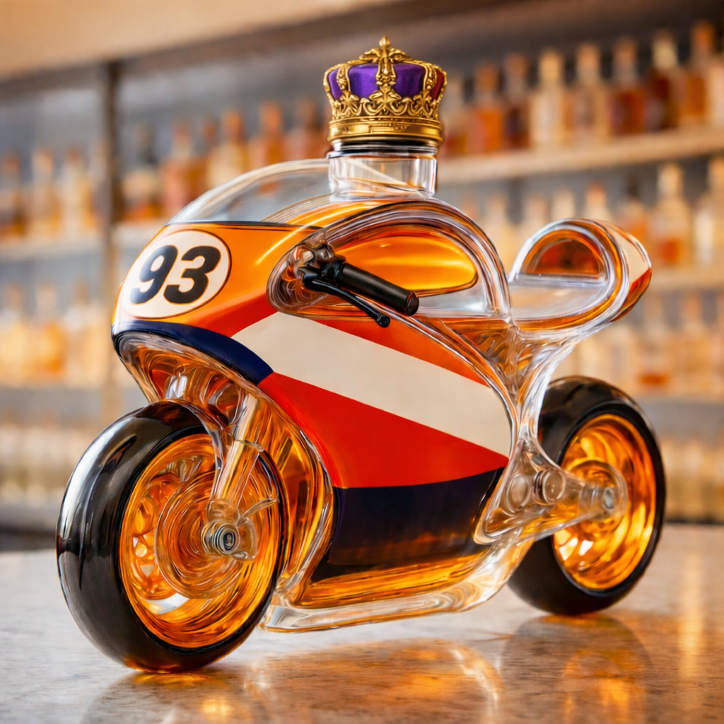 MotoGP Whiskey Bottle