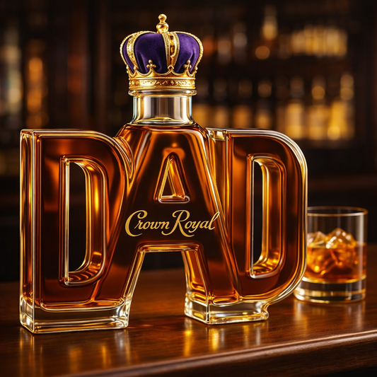 DAD Whiskey Bottle