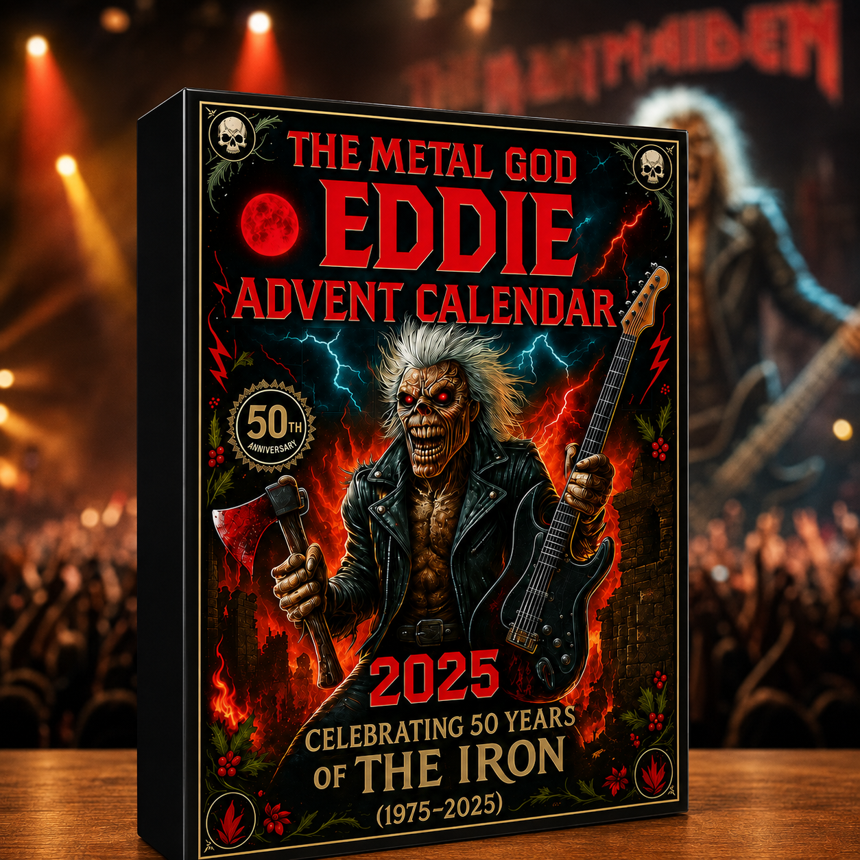 The Metal Gods Eddie Advent Calendar