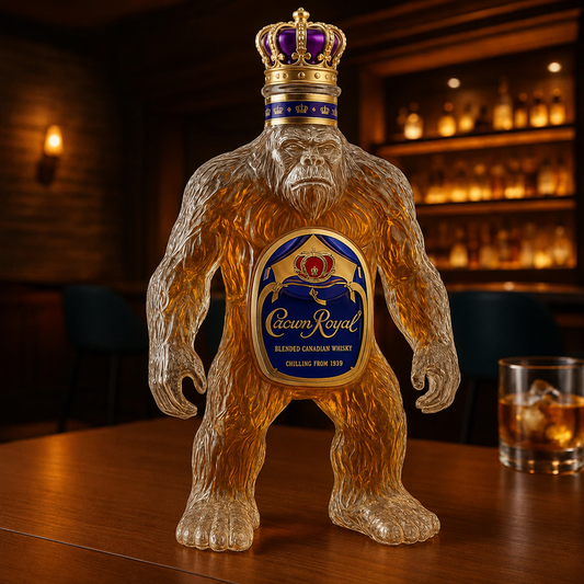 Bigfoot Whiskey Bottle