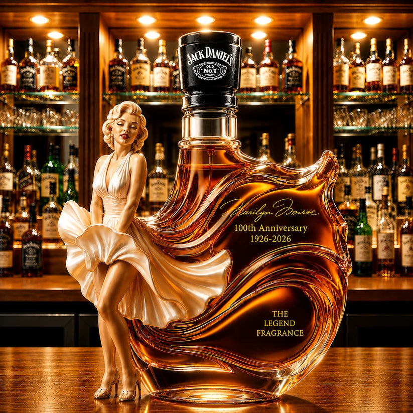 Marilyn Monroe 100th Anniversary Whiskey Bottle