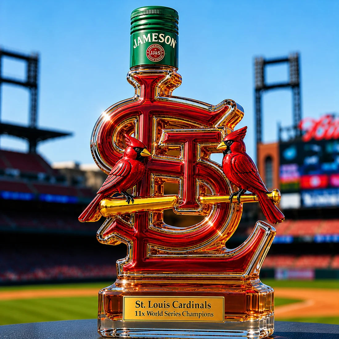 St. Louis Cardinals Limited Edition Whiskey Bottle