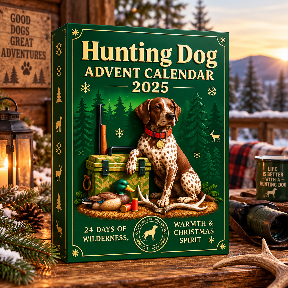 Hunting Dog Advent Calendar