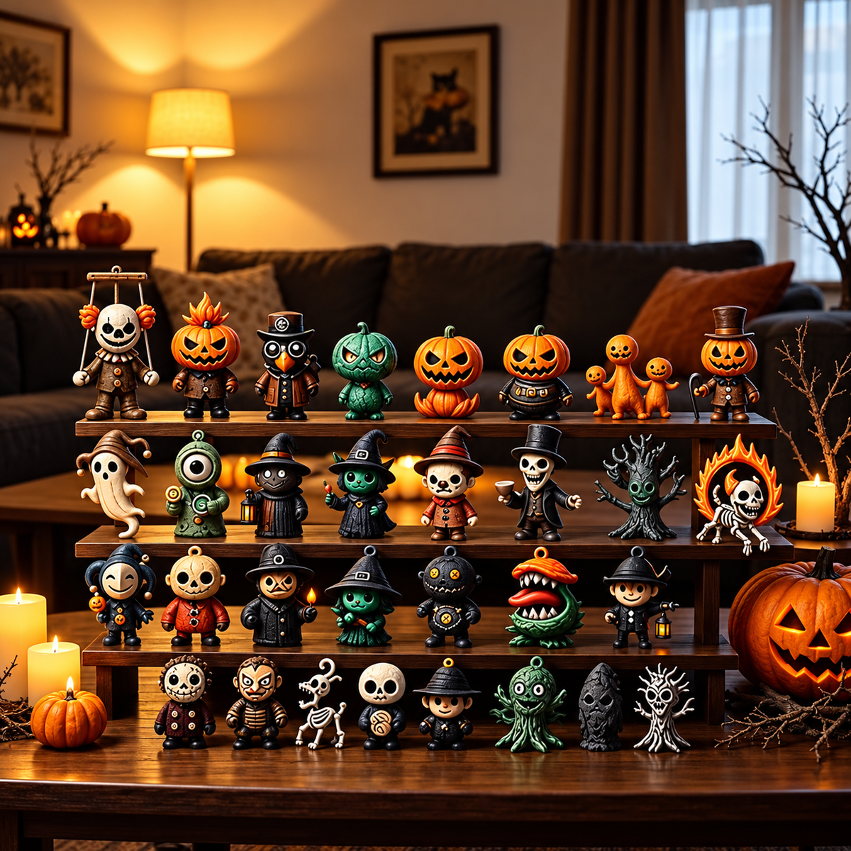 Halloween Surprise Figurine Advent Calendar