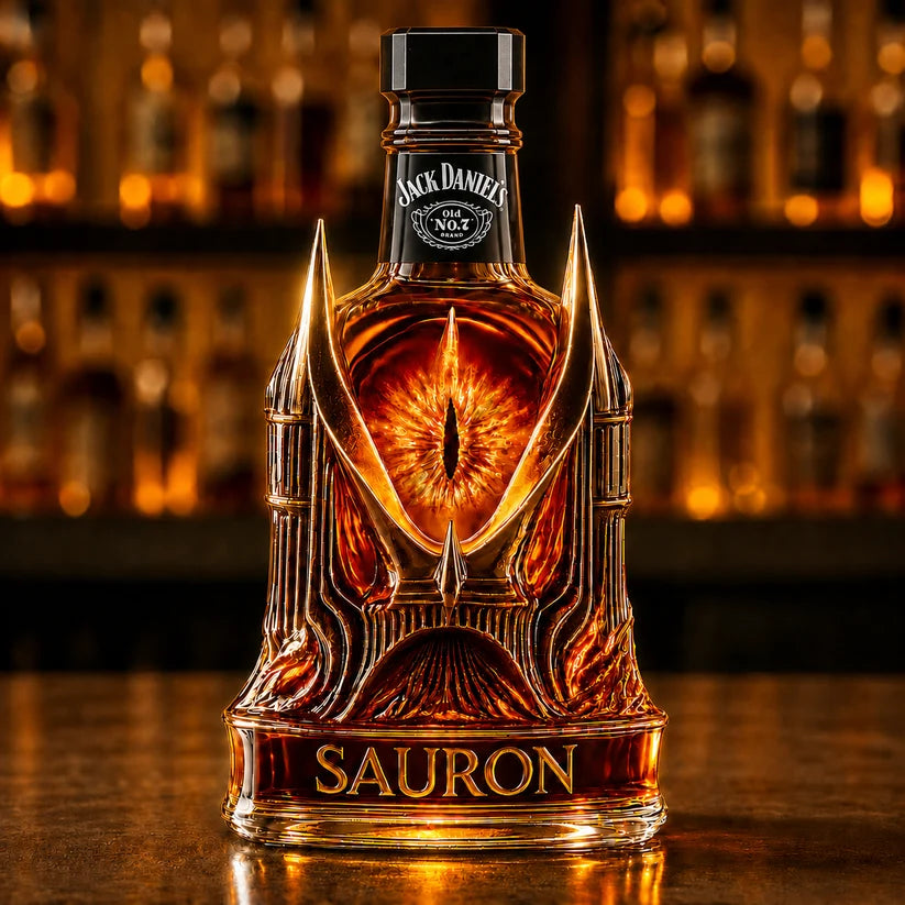 Eye of Sauron The Lord of the Rings Whiskey Bottle