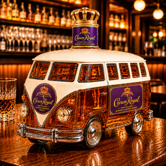 Camper Van Whiskey Bottle