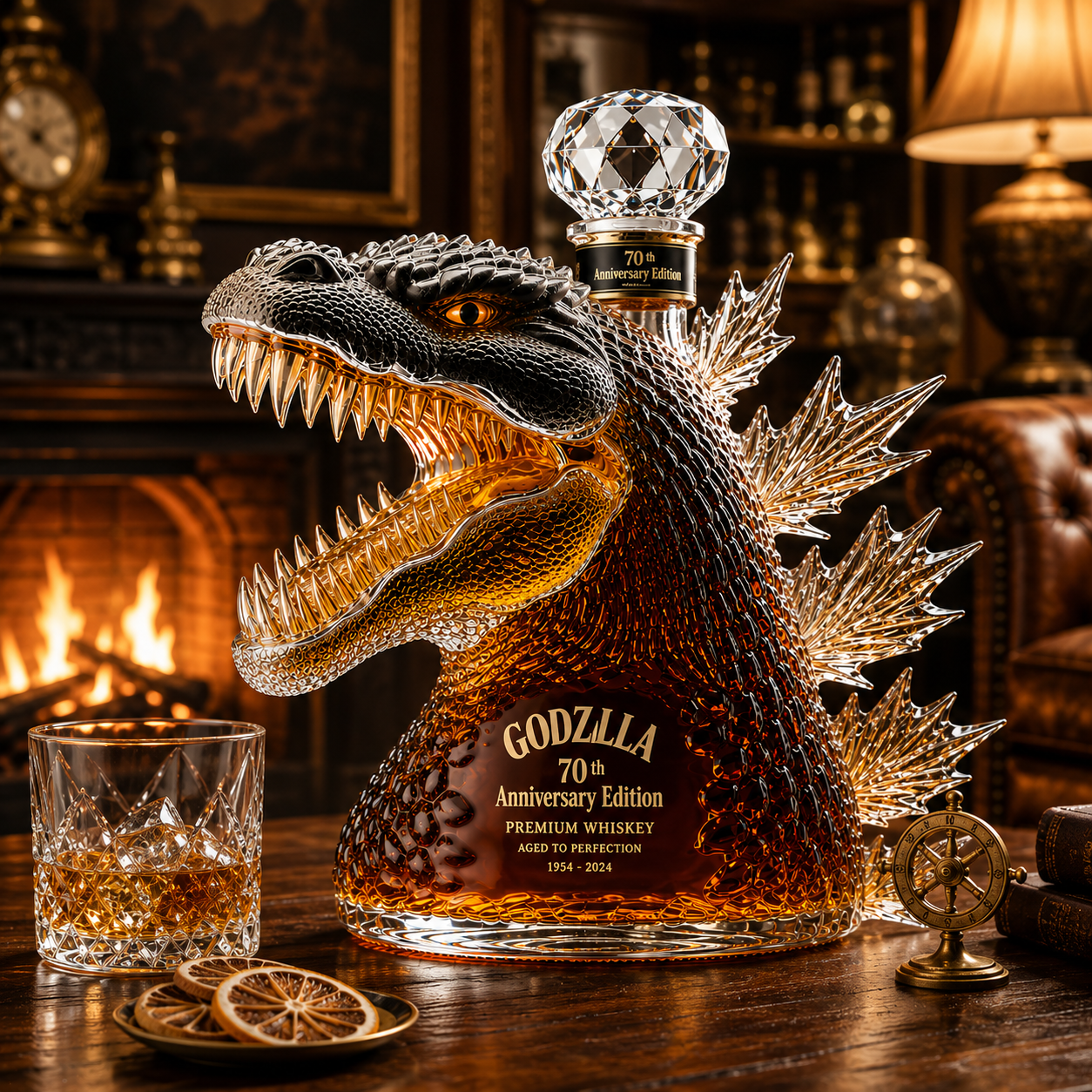 Godzilla Whiskey Decanter