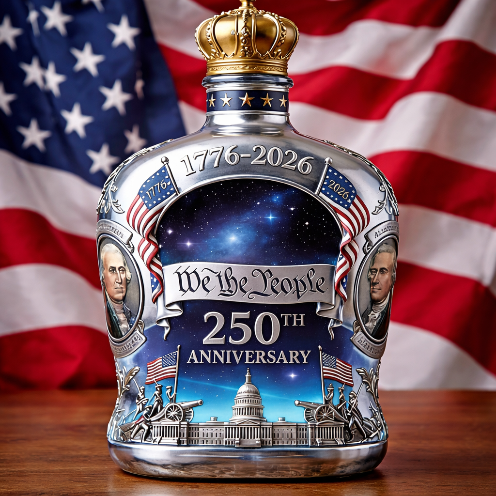 🇺🇸 250th Anniversary Glass Set – 1776-2026 Patriotic Keepsake