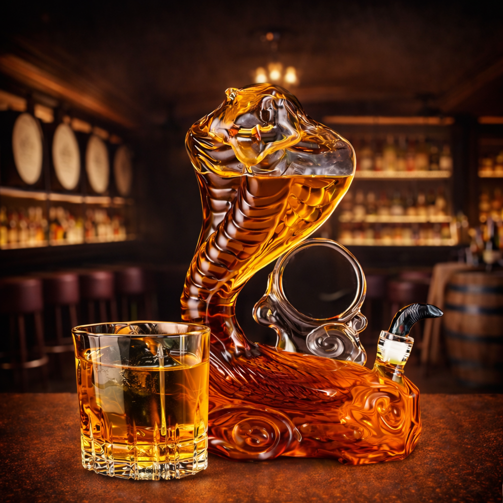 Animal Whiskey Bottle
