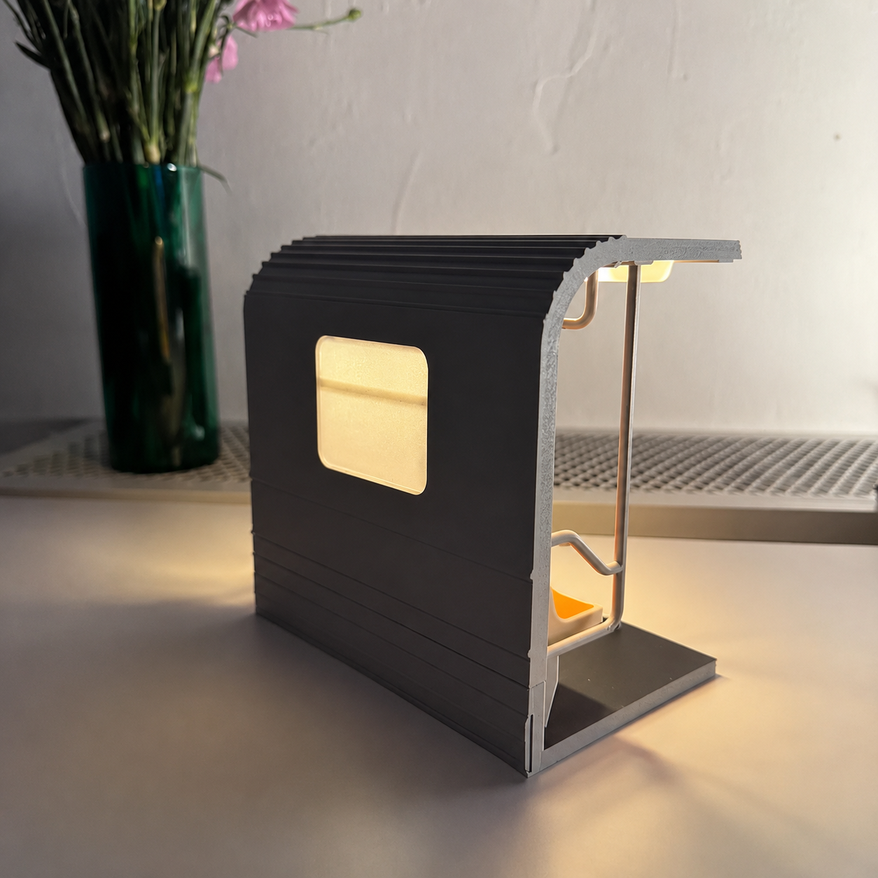 NYC Subway Train Lamp