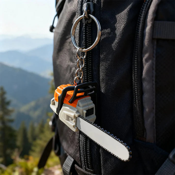 Chainsaw Keychain | Portable Chainsaw Key Ring