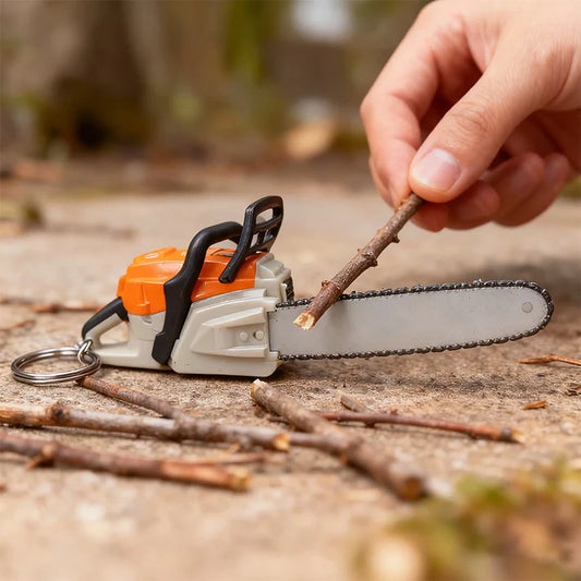Chainsaw Keychain | Portable Chainsaw Key Ring