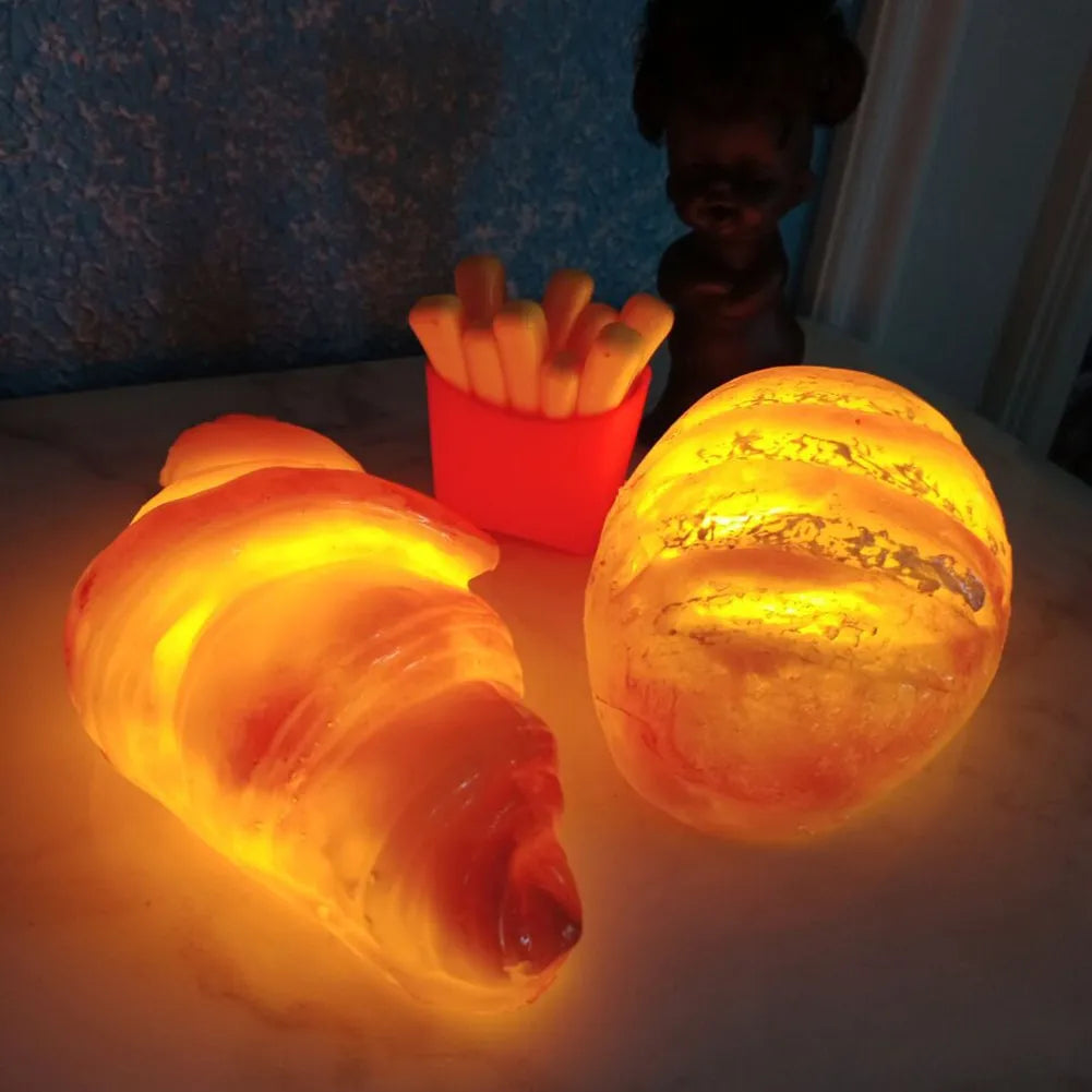 Croissant Night Light Decorative LED Light