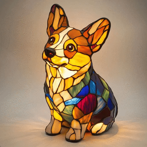Cute Pet Dog LED Table Lamp