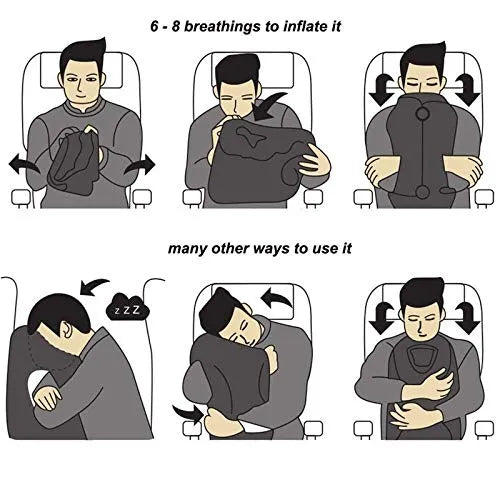 Inflatable Travel Pillow