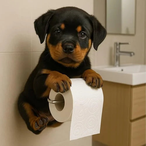 Dog Paper Holder