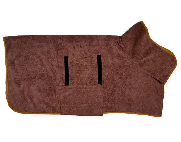 Super absorbent pet bathrobe