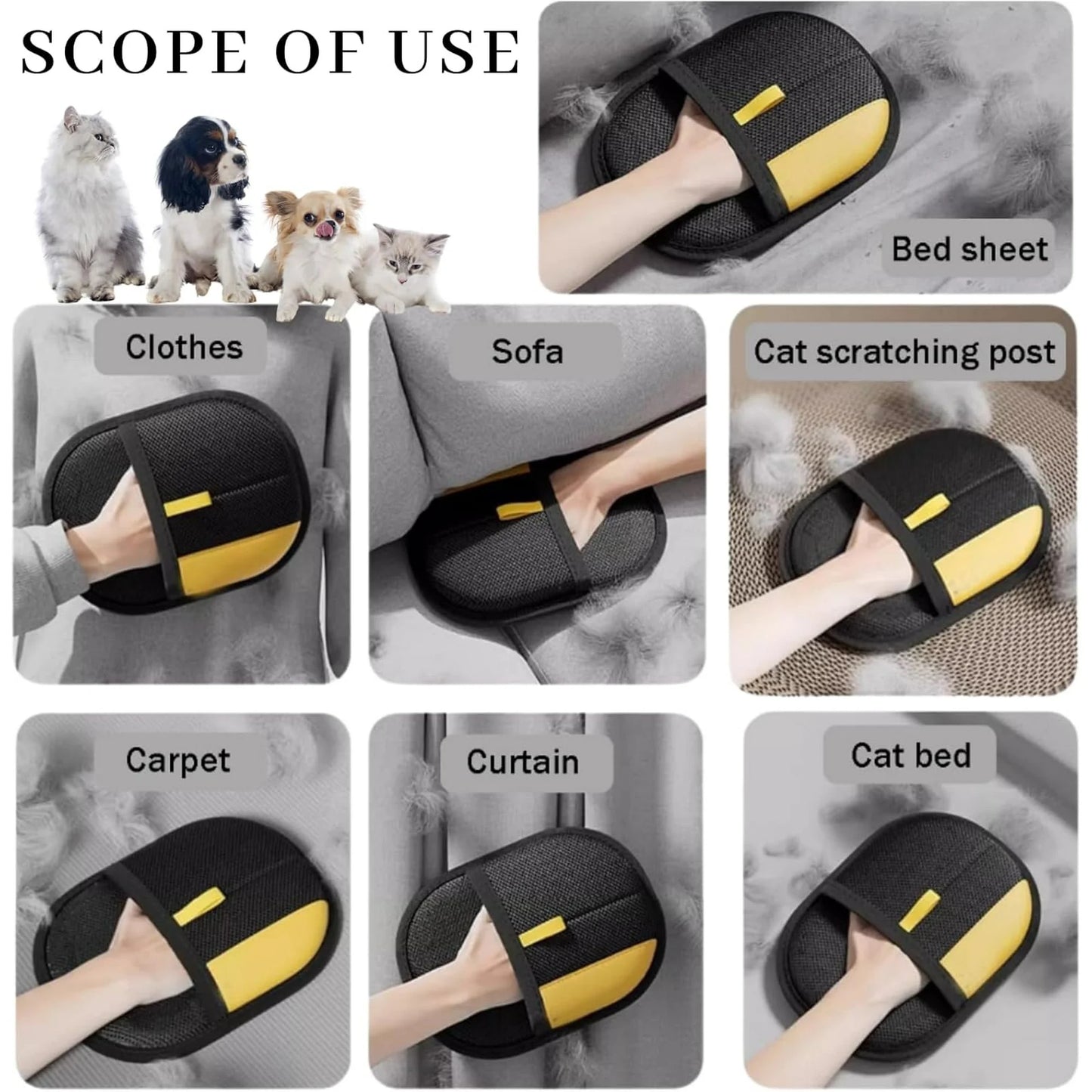 Pet Hair Removal Glove