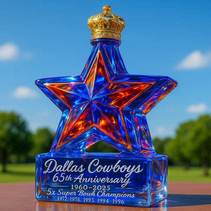 DAL 65th Anniversary Whiskey Bottle