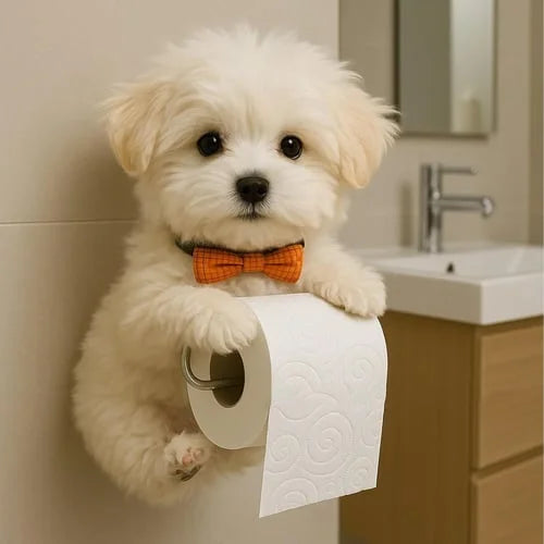 Dog Paper Holder