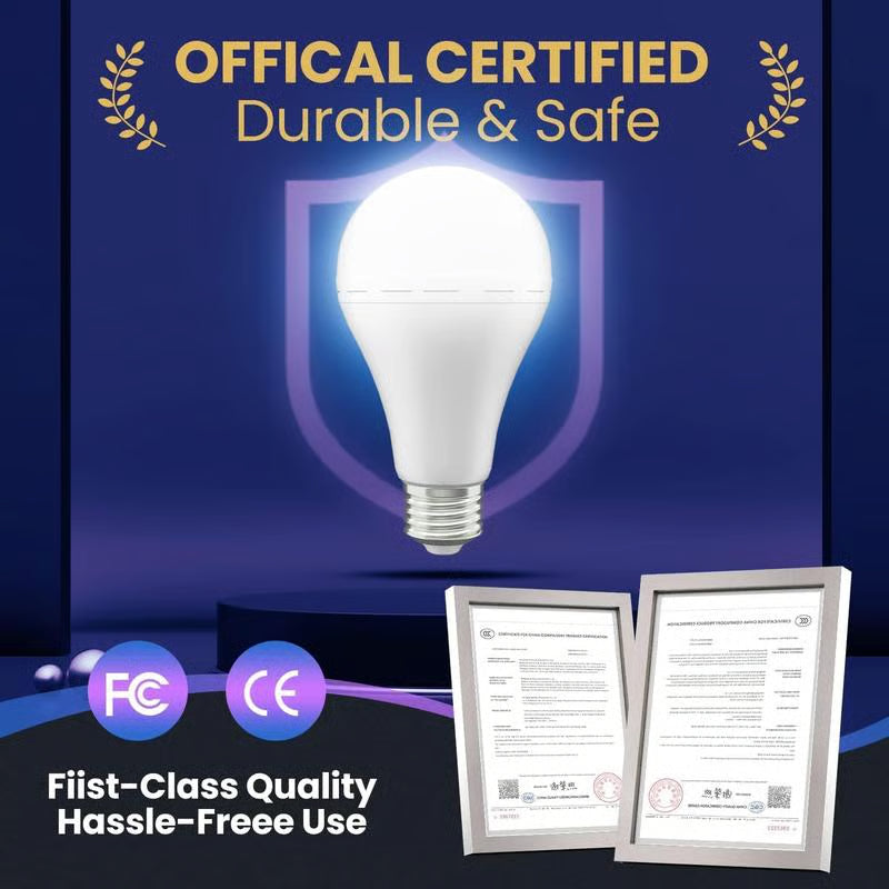 Rechargeable Emergency Light Bulbs