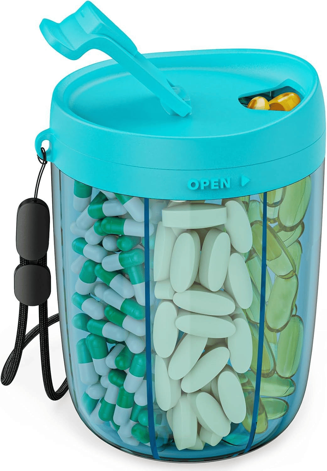 Pill Dispenser Bottle