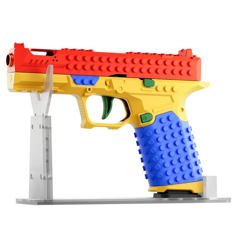 BAZILBAZOS Tactical DIY Building Block Handle Set