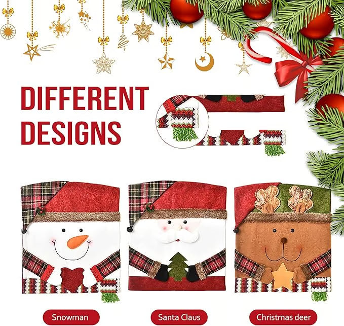 Cute Christmas Chair Covers