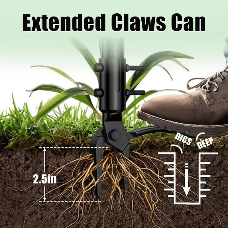 Detachable Stand Up Weed Puller Head