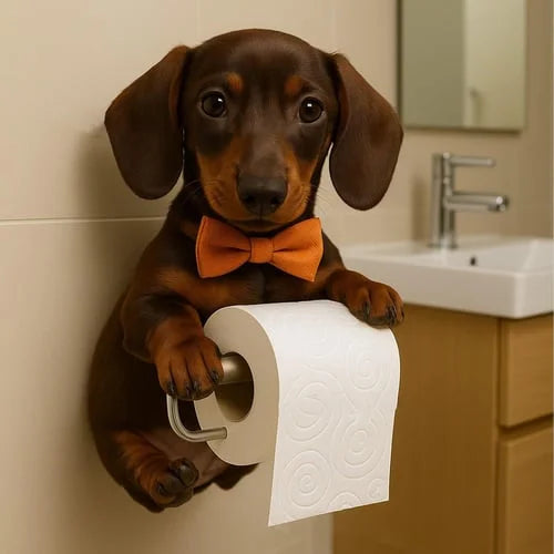 Dog Paper Holder
