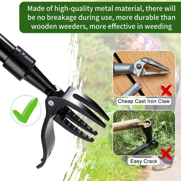 Detachable Stand Up Weed Puller Head