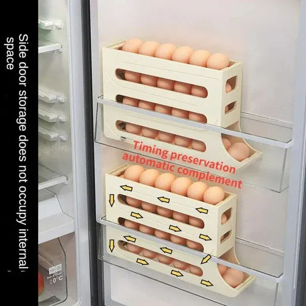 New 4-Layer Height Automatic Roll-Down Egg Dispenser