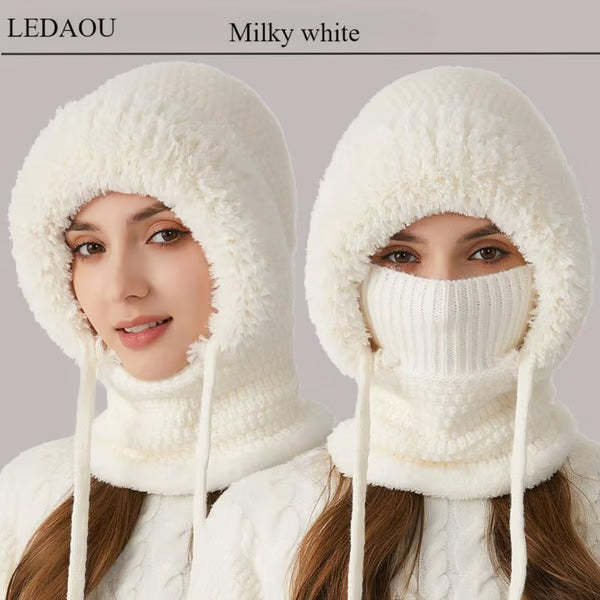 3 in 1 Beanie Hat For Women