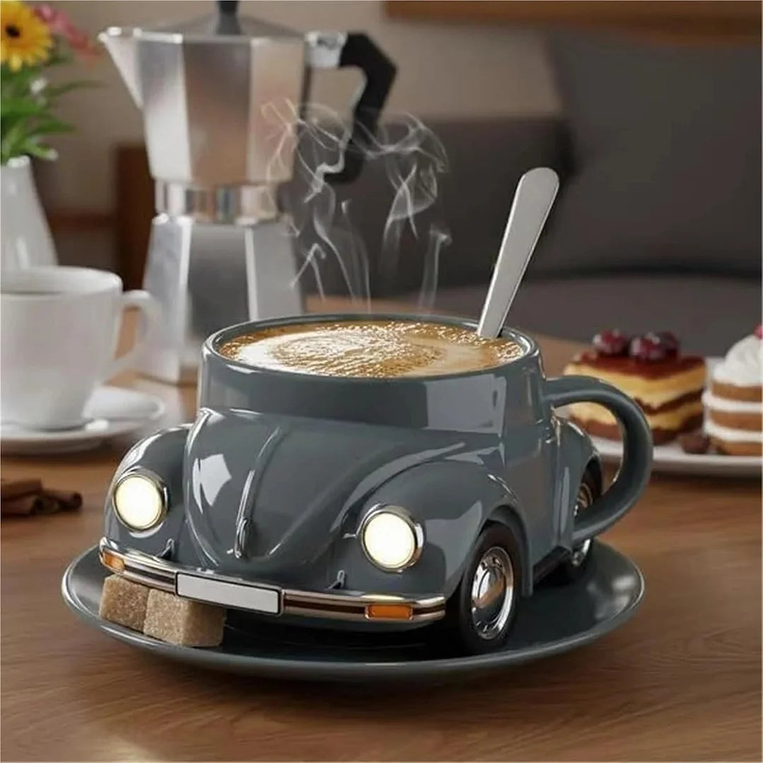 Handmade Beetle Coffee Mug