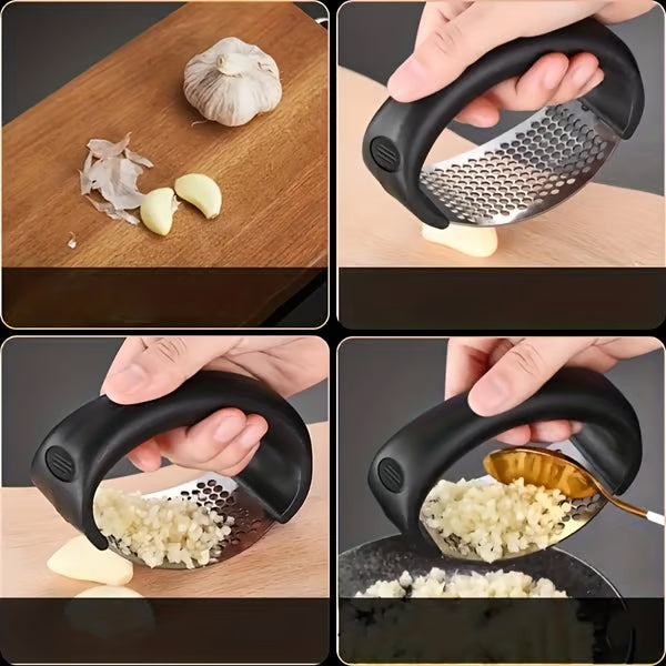430 Stainless Steel Ring Garlic Press