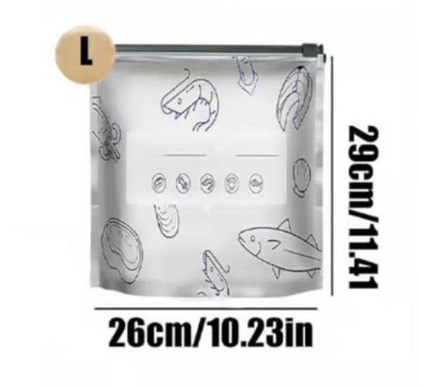 Reusable Aluminum Foil Sealable Storage Bags