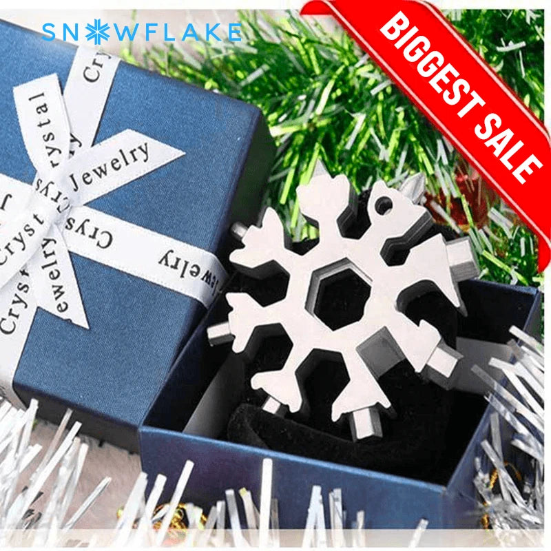 Snowflake - MultiTool 18-in-1 Stainless Steel