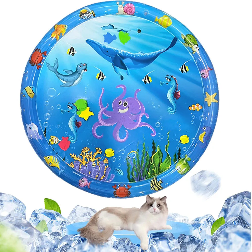 New Thickened Summer Pets Cooling Water Sensory Play Mat