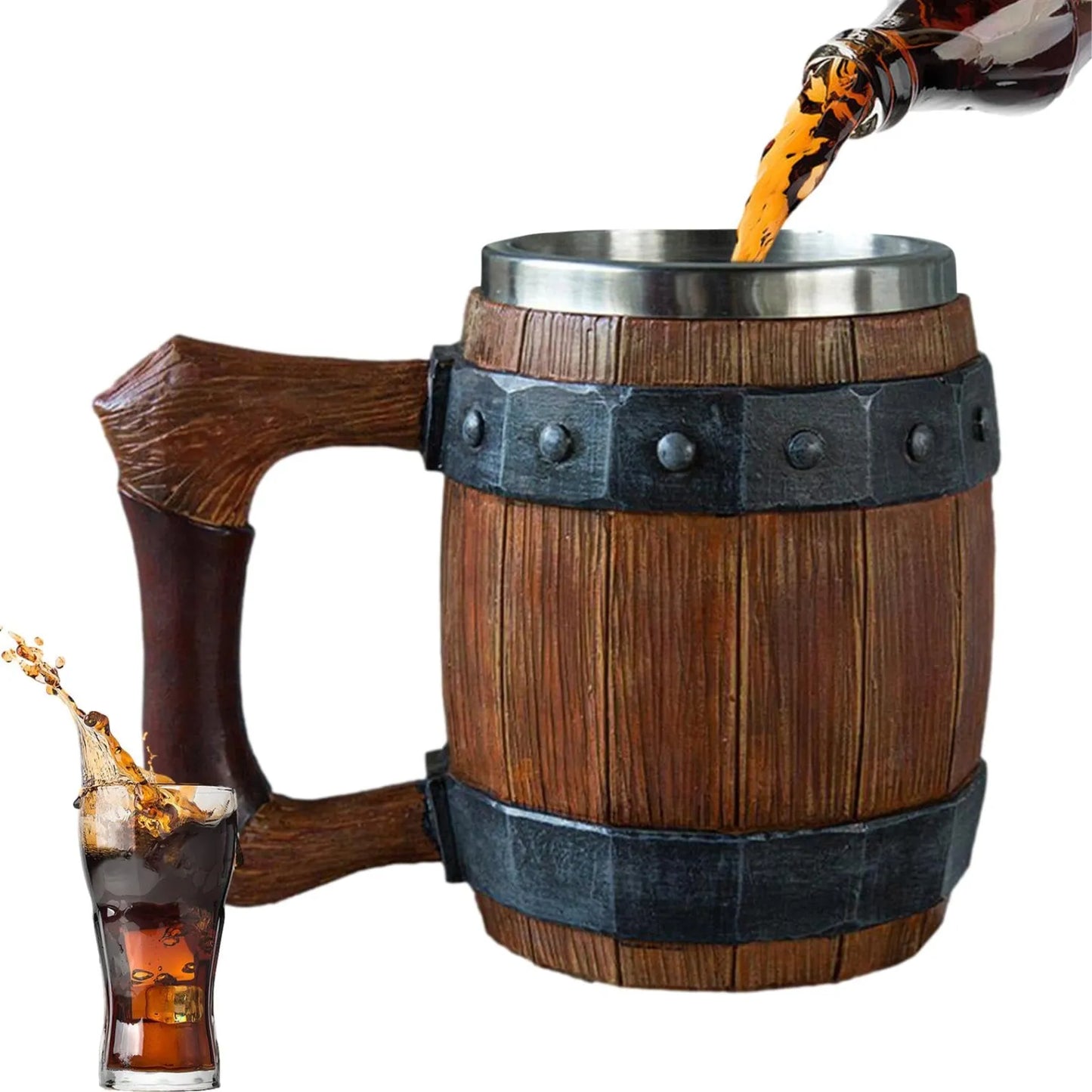 Handcrafted Wooden Mug