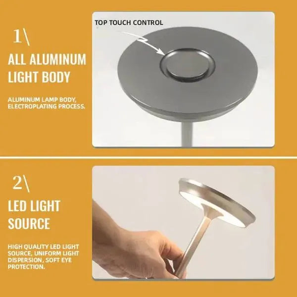 Wireless Rechargeable Table Lamp