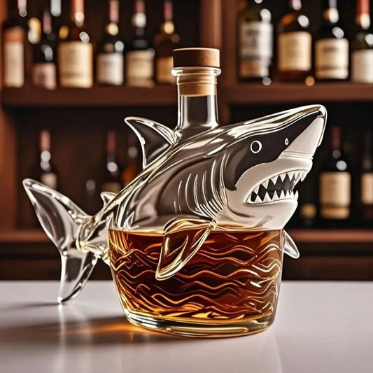 Jaws 50th Anniversary Limited Edition Whiskey Bottle