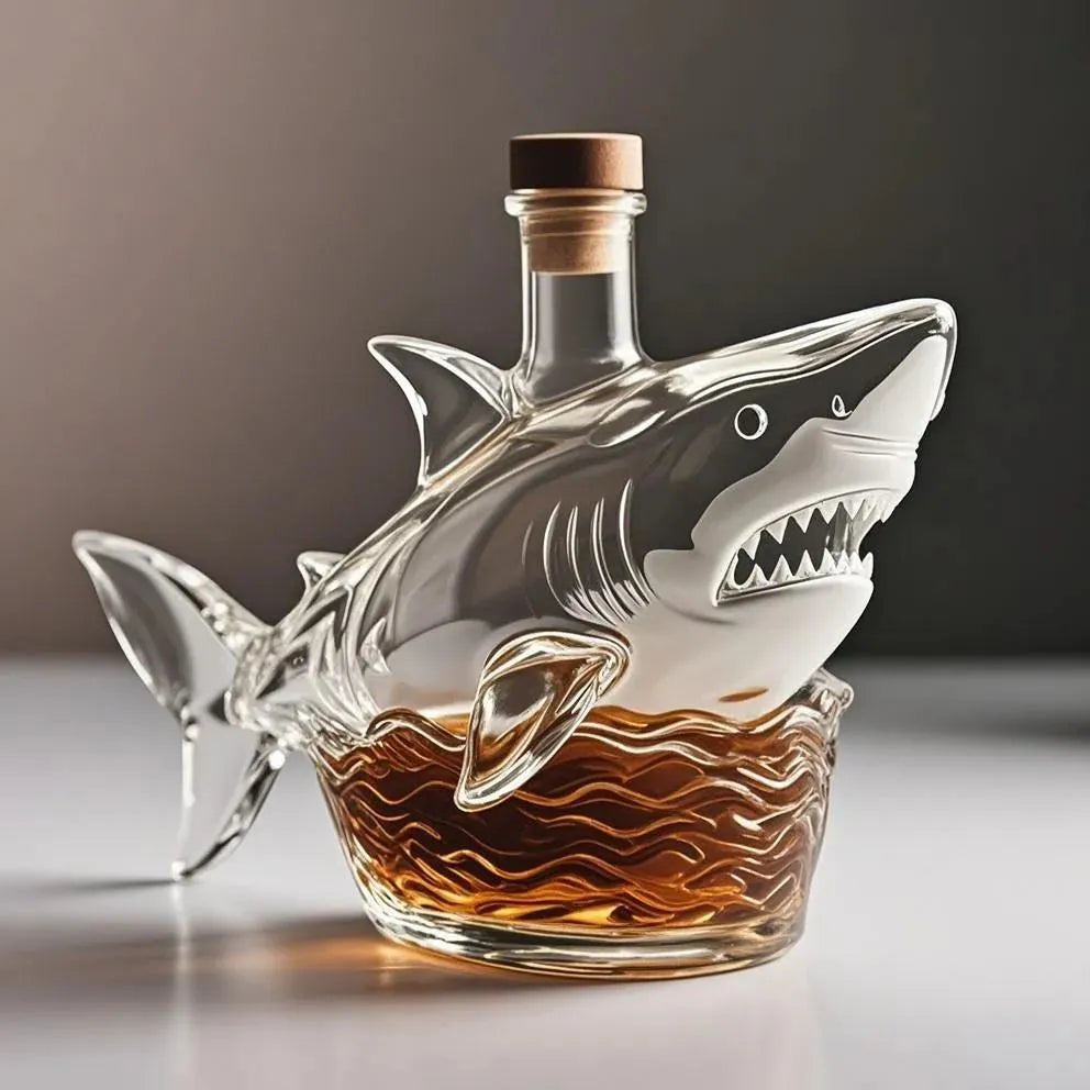 Jaws 50th Anniversary Limited Edition Whiskey Bottle